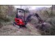 MINIESCAVATORE EUROCOMACH ES 18 ZT con TRINCIA PROCOMAS 80 cm - MOTORE EURO5 YANMAR - VIDEO