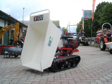 MOTOCARRIOLA CINGOLATA TEKNA TT 500 DUMPER