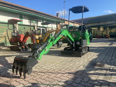 MINIESCAVATORE GIOR 12 Evo.5 MOTORE KUBOTA - CARRO ALLARGABILE - SUPER OFFERTA PREZZO